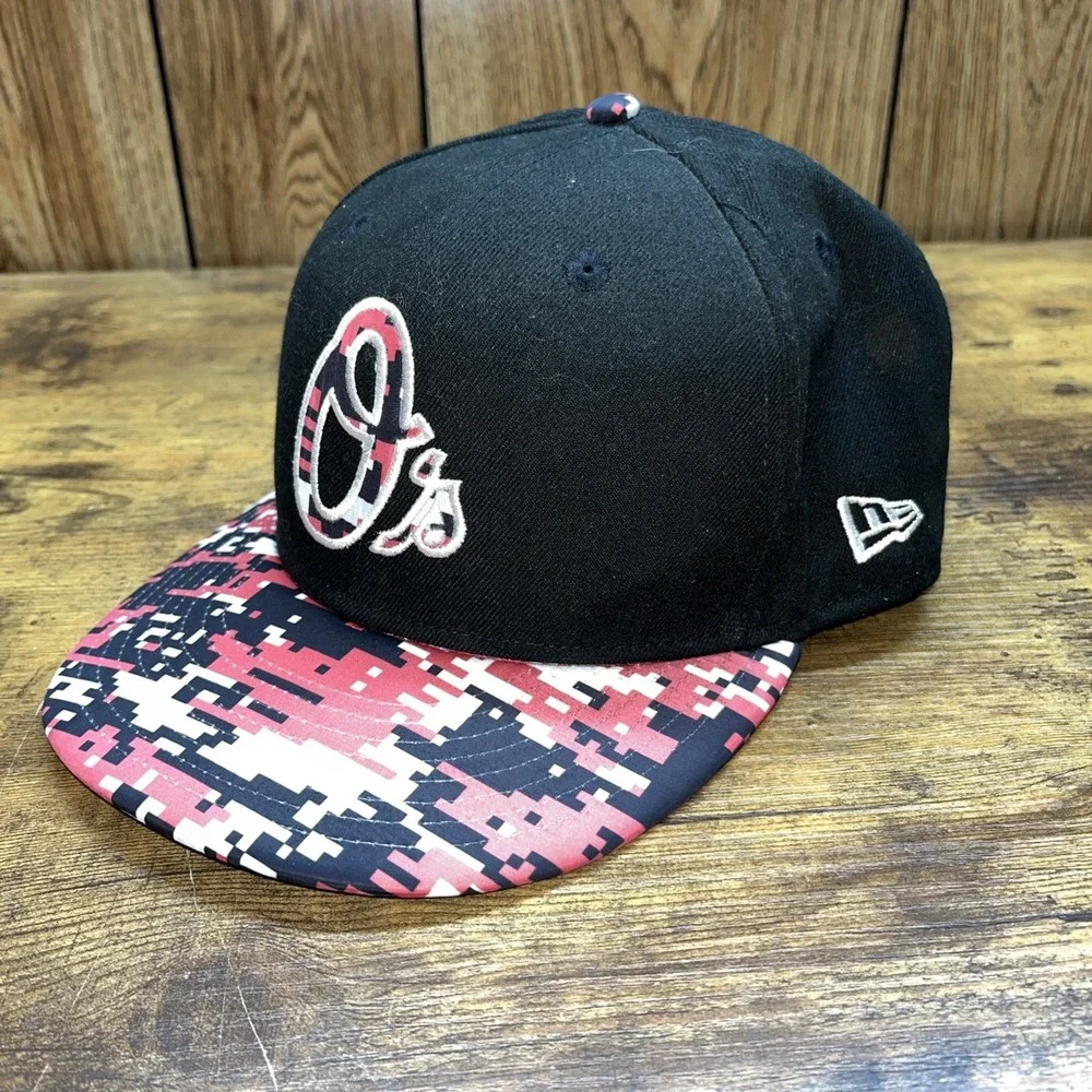 Baltimore Orioles New Era 59FIFTY MLB Hat Cap Size 7‎ 7/8